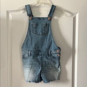Abercrombie Kids Light Blue Denim Overalls